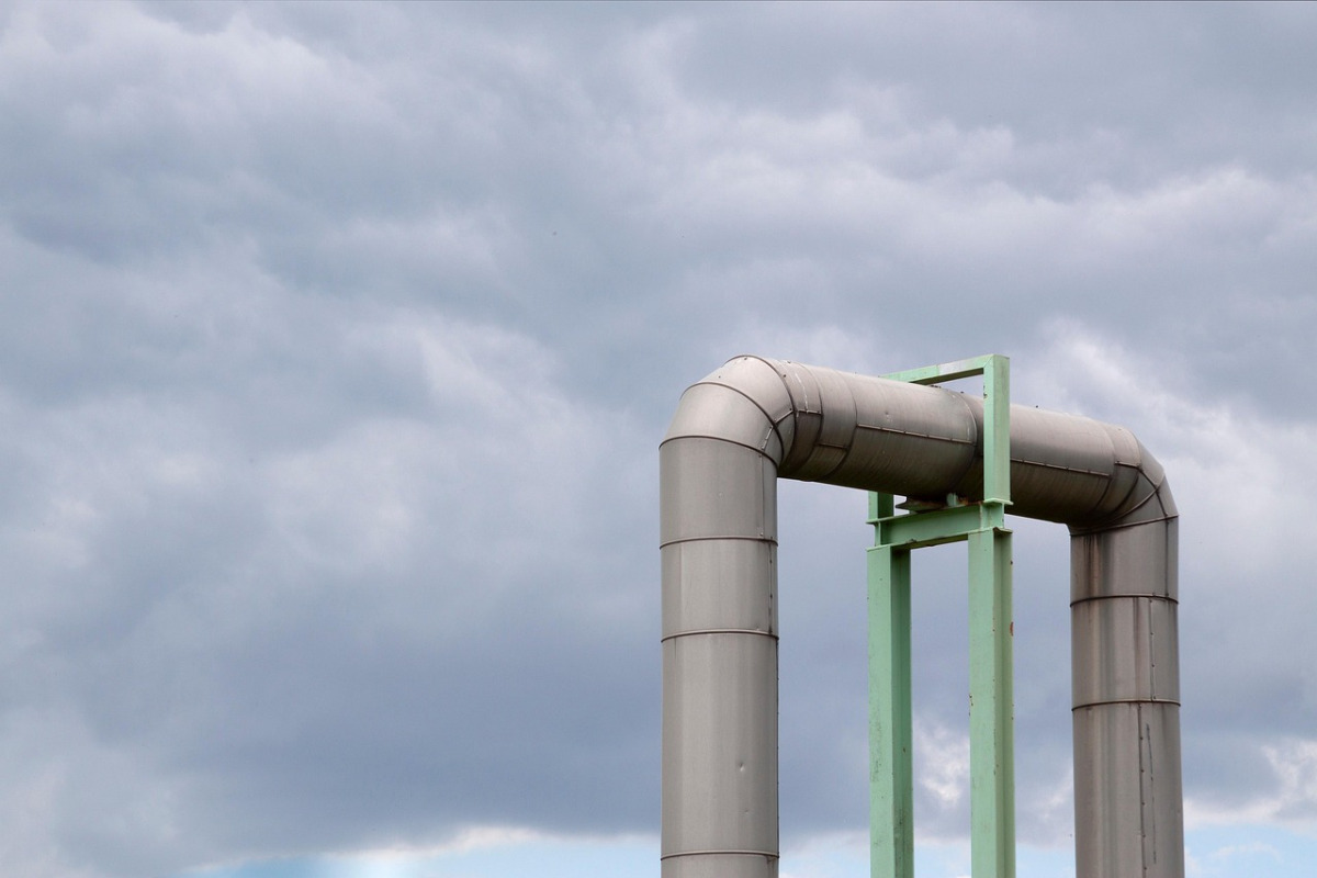 industrial piping plant